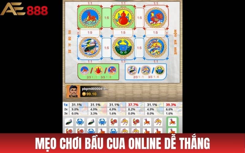 Những mẹo chơi bầu cua online dễ thắng hơn